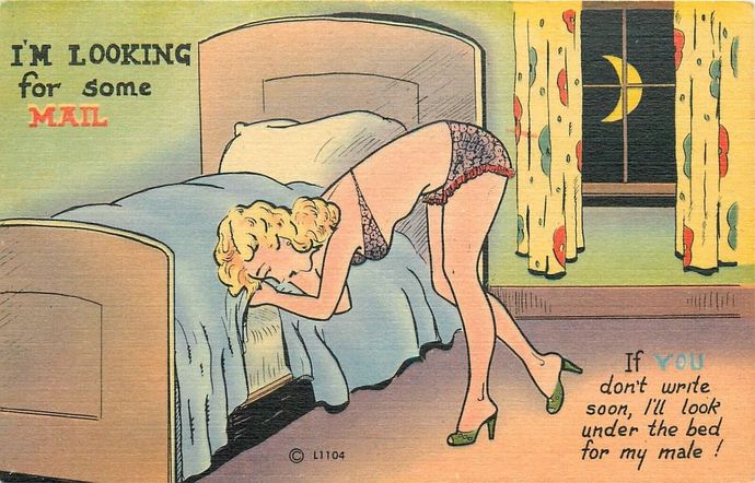 Old-timey postcards. Do you have a favorite?