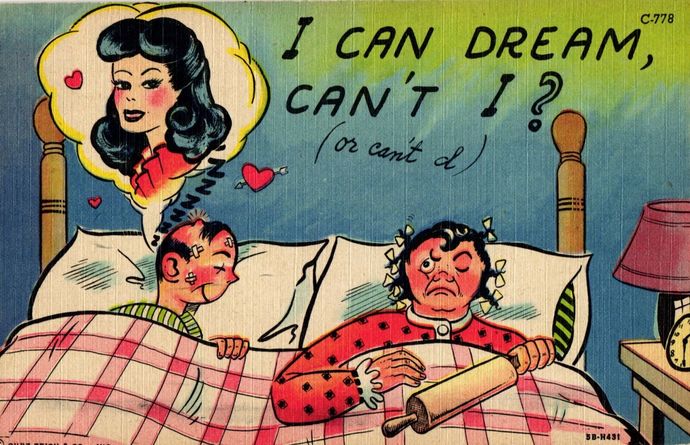 Old-timey postcards. Do you have a favorite?