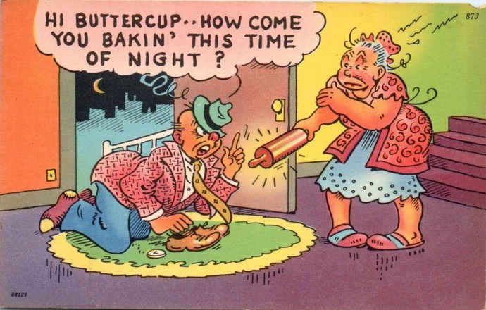 Old-timey postcards. Do you have a favorite?