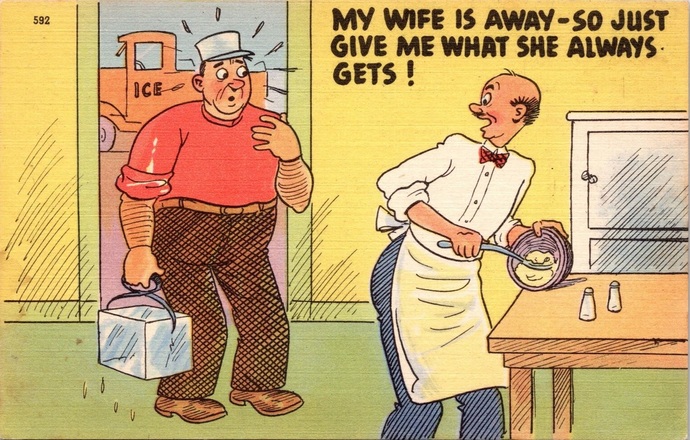 Old-timey postcards. Do you have a favorite?