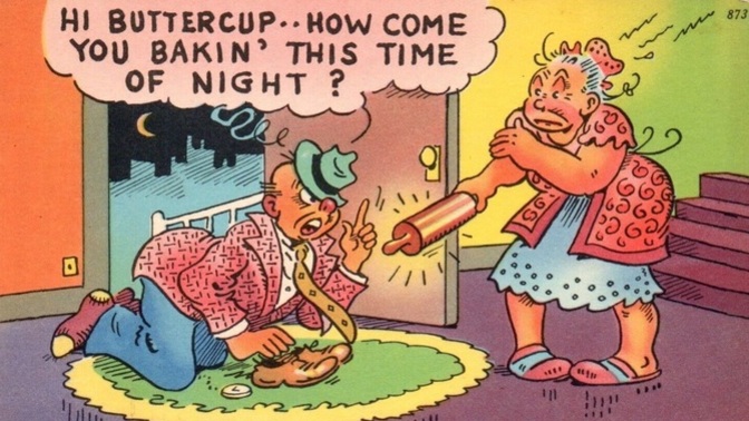 Old-timey postcards. Do you have a favorite?