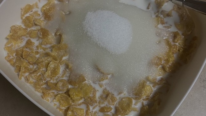 Do you put sugar in your Frosted Flakes?