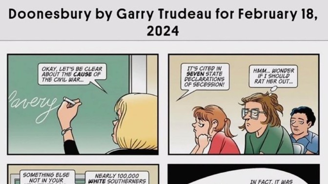 Did you see this cartoon that was apparently removed from 400 US papers?