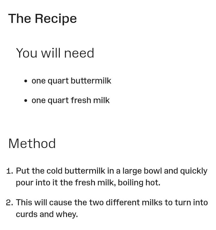 Do you like buttermilk?