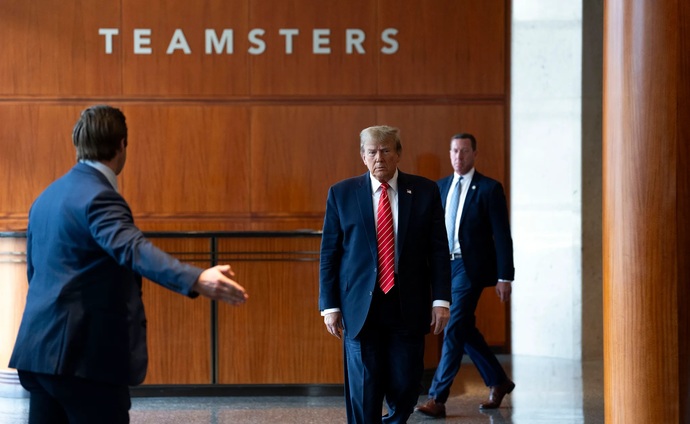 Are blue-collar unionized voters finally waking up to just how much of a disaster Bidens economics policies been over Bidens first term?