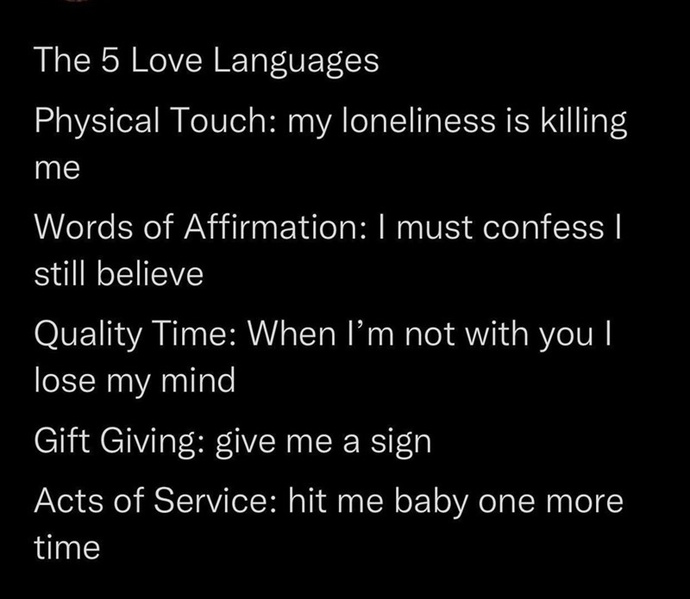 What love language are you?
