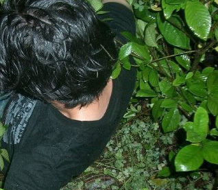 Passing out in the wilderness after trying a drunk front flip and knocking myself out.
