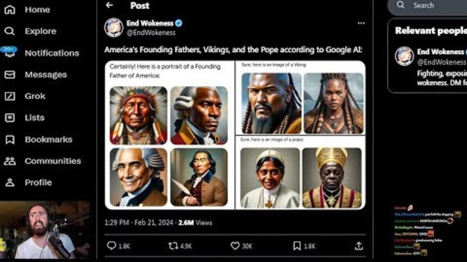 Woke A I Google SCANDAL? Why is racism being pushed by Google?