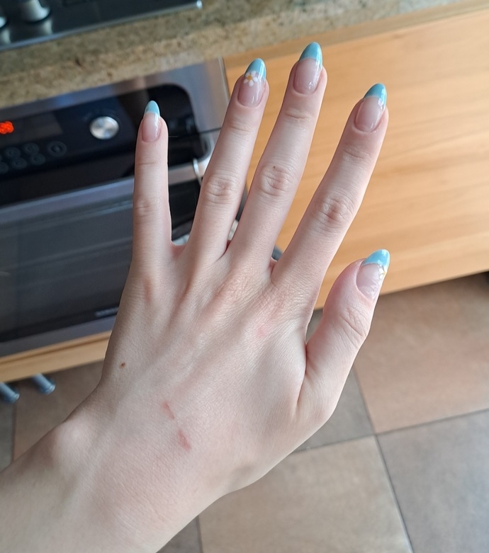 Are you happy with the way your fingers look?