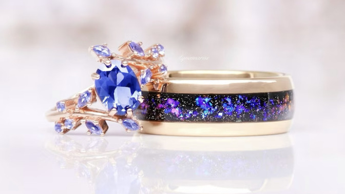 Do you like this wedding ring set?
