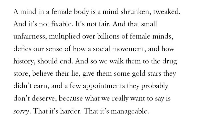 Do you agree with this article about gender?