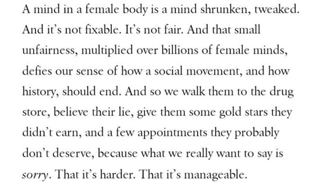 Do you agree with this article about gender?