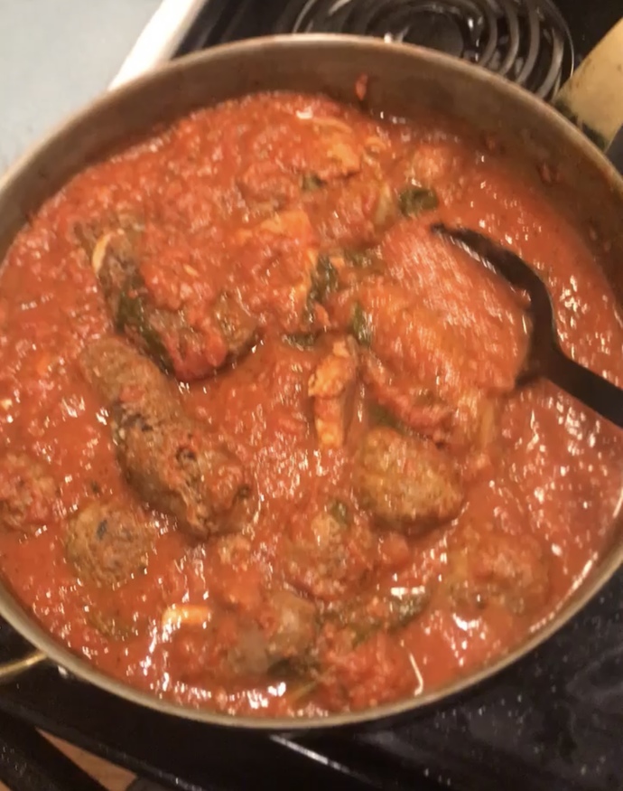 Put it all together and simmer for many, many hours