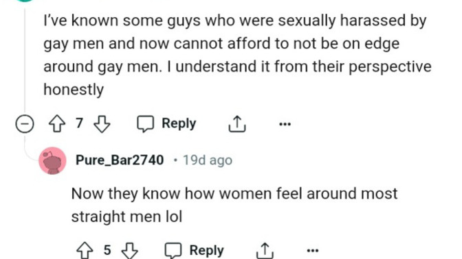 Do some people even care about men ( Especially the straight ones) At all?