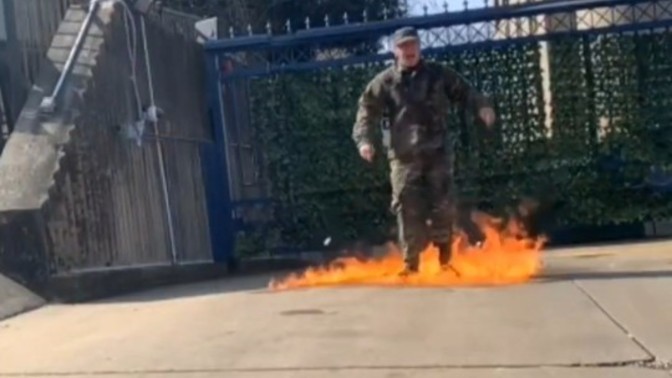 What's the point of self immolation?