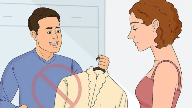If you suggested your partner to wear something and they said 'no thanks', how would you feel/what would you do?