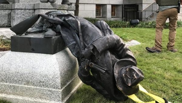 Destroying or demolishing a historical statues = erasing history. do you agree or disagree with this statement?