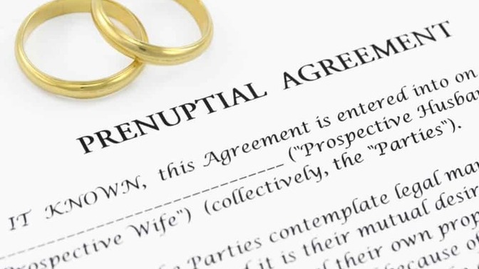 Should it be a part of the marriage process for both partners to have to sign a prenup?