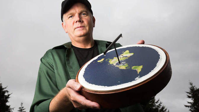 Does anybody know a “flat earther”?