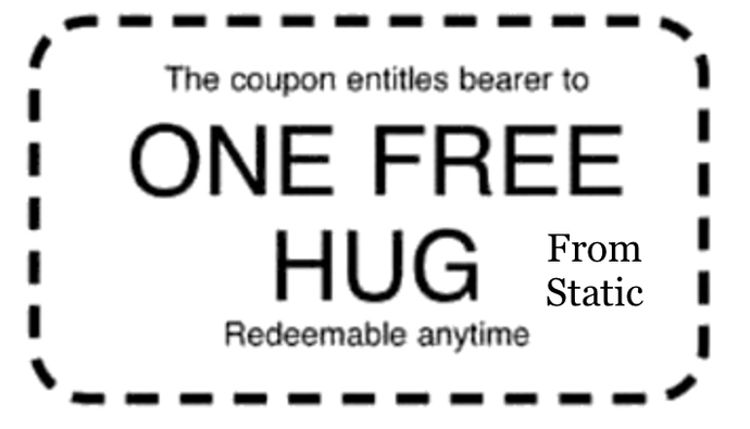 Are you one for hugging people?