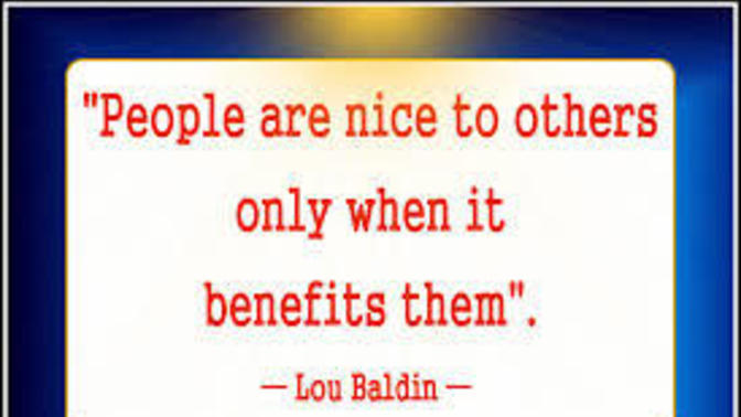 Name a Time When You Were a Big Benefit to Someone?