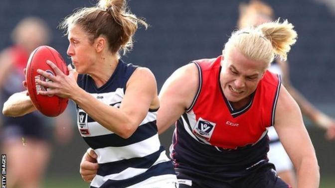 If men and women are "the same" why do so many men make believe they are women to compete in womens' sports but women don't compete in mens' sports?