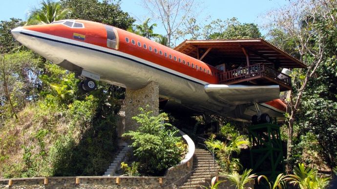 Would you live in an airplane?