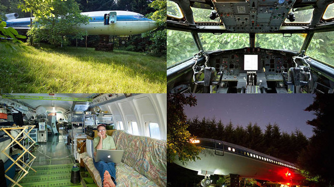 Would you live in an airplane?