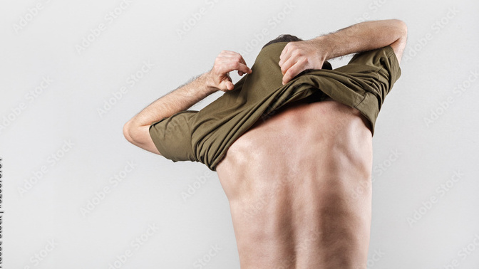 Girls, do you like it when you see your guy take his shirt off from the back?
