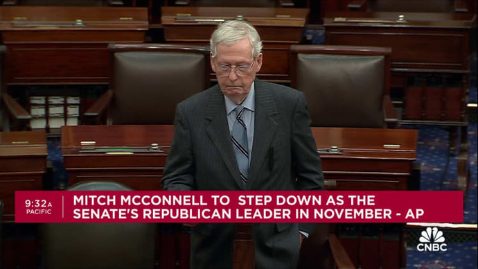 Mitch McConnell announces he will step down as GOP leader. Should he step down now?