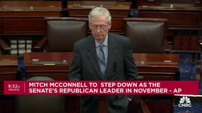 Mitch McConnell announces he will step down as GOP leader. Should he step down now?