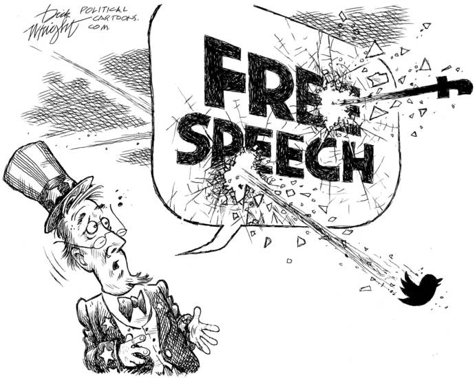 Anyone else aware that Political Free Speech is not allowed on GAG?