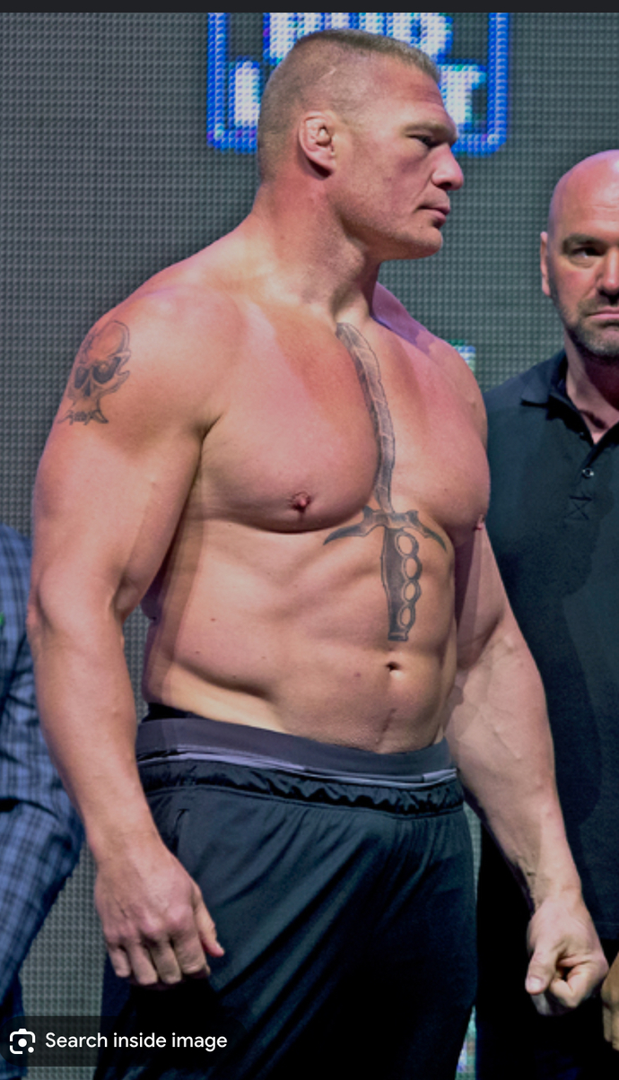 What is Brock Lesnar’s body type (mesomorph, ectomorph, endomorph)?