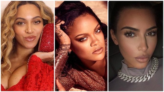 Who Is More Famous: Beyoncé, Rihanna Or Kim Kardashian?