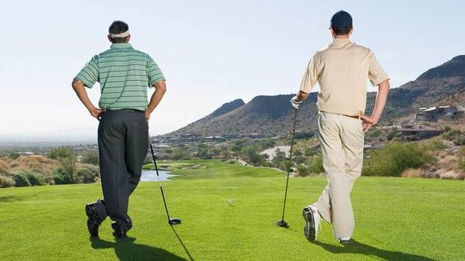 What is considered as good golf score?