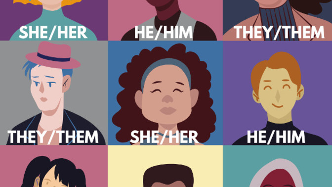 How would you react if someone asked what your pronouns are?