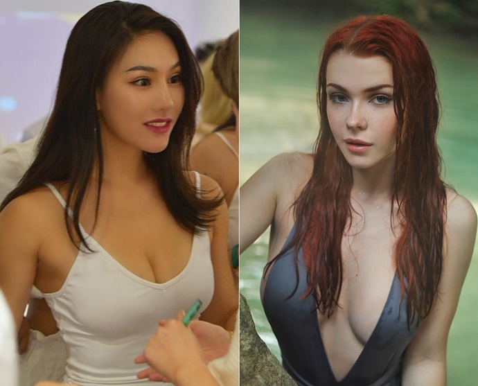 Chinese girl vs Russian girl beauty comparison 3?