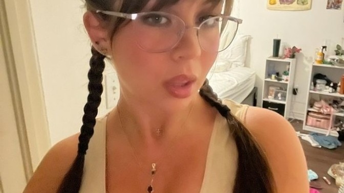 Will the braided pigtails look ever make a comeback?