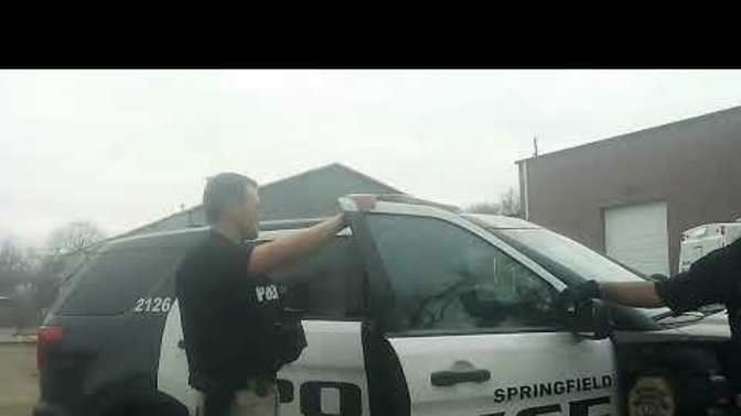 Why do these officers not care about his problem with the post office?