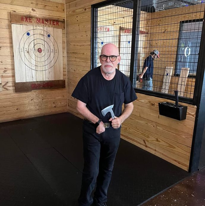 Throwing Axes for the first time.? Ever done Axe Throwing.?