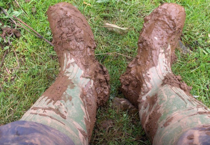 High heels or wellies?