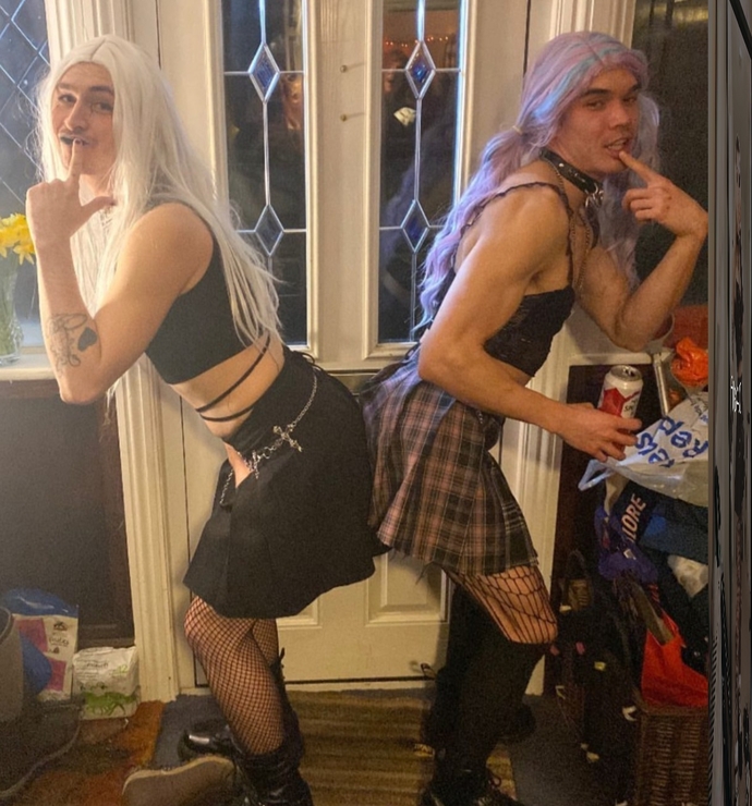 Would you dress up like your friend?