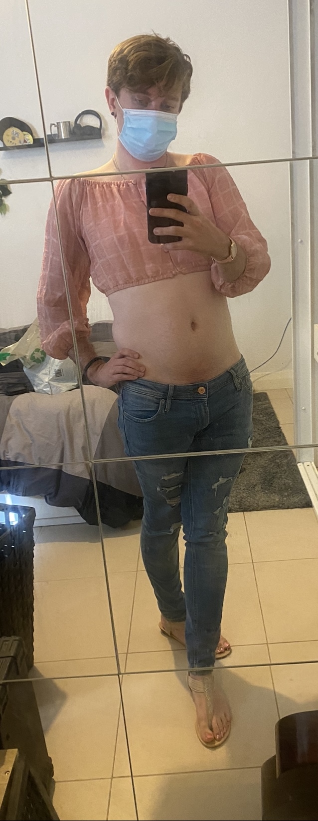 I’m meeting my ex-gf for lunch. Is my outfit gay enough to show my ex-girlfriend I’ve become fruity?