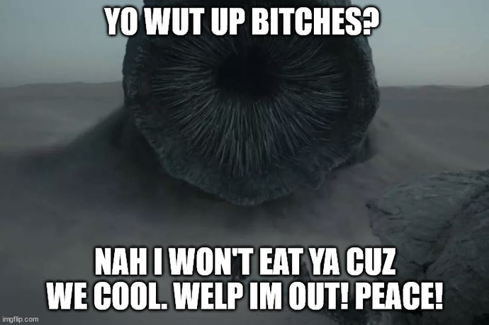 This is how i imagine the encounter would go in my mind :P