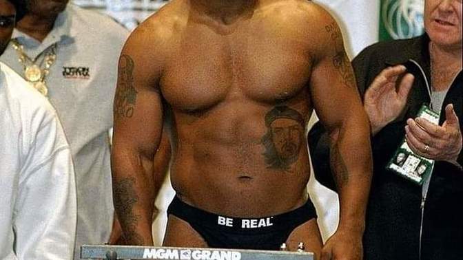 What type of physique does Prime Mike Tyson have? Is there a name for his type of physique?