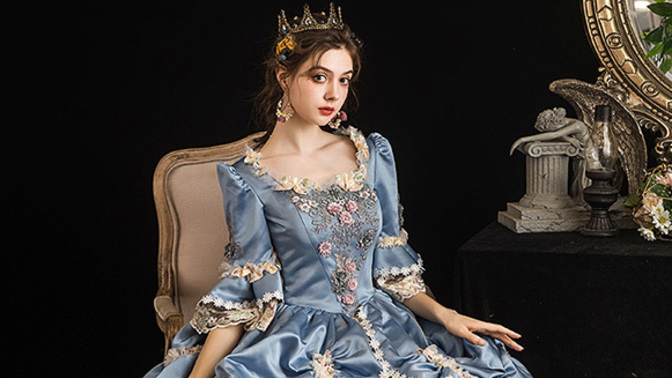 Its year 1730, which rococo dress would you put for tonight's party?