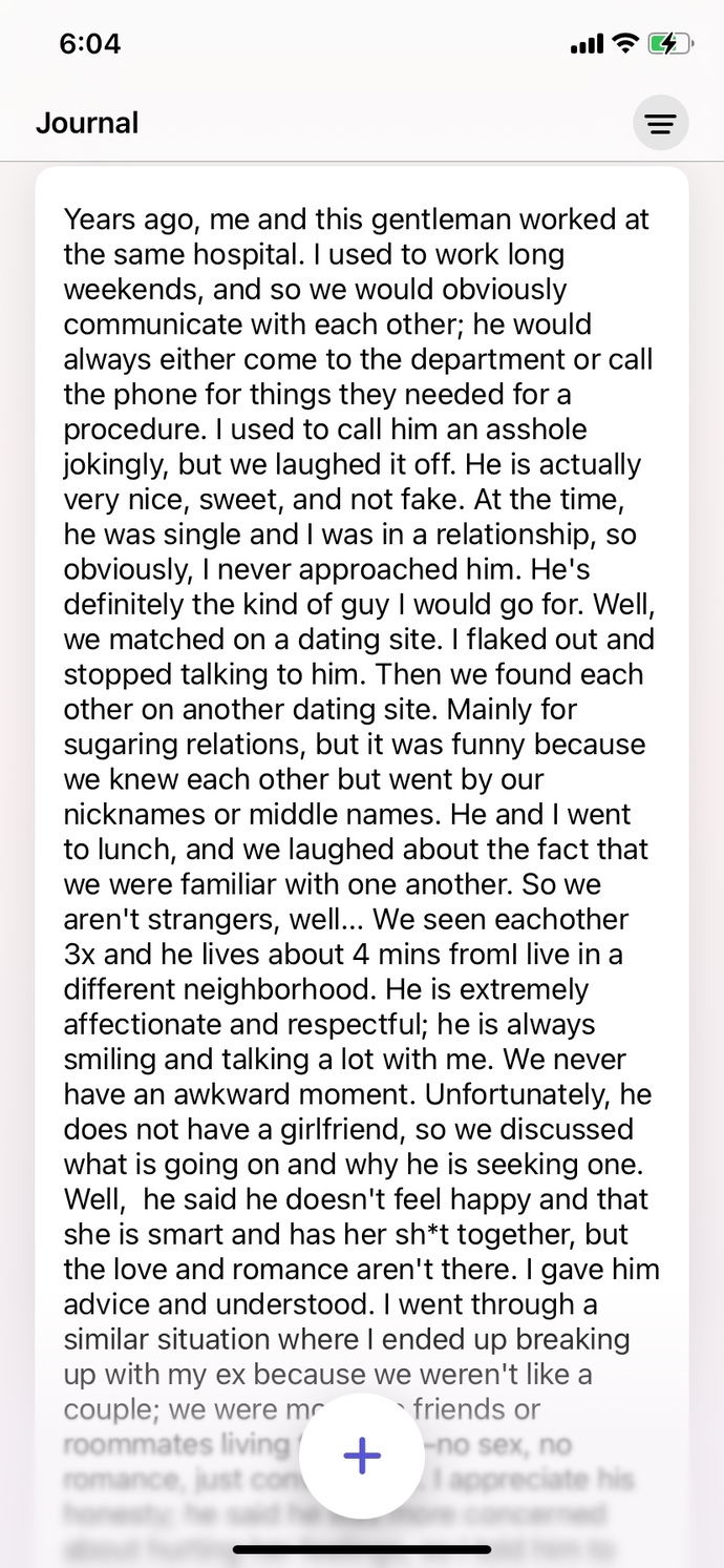 We found eachother a few years later…but…?