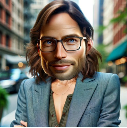What do you think Fashionista Amy and Love Doctor Brad’s kids will look like?