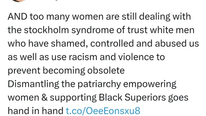 Why is it acceptable for white women to behave like this?