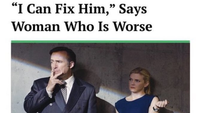 Has someone tried to "fix" you, and they were actually worse than you?